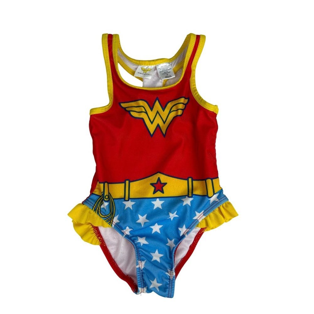 Wonder Woman Toddler Swim Suit Size 2T